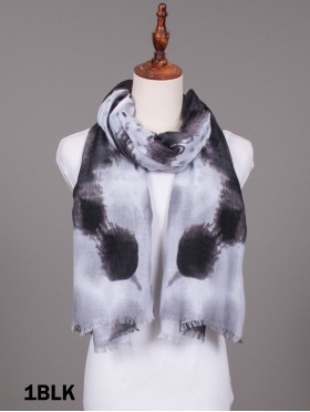 Tie-Dye Print Scarf